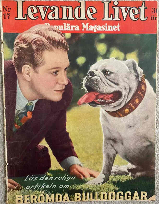 LEVANDE LIVET magazine side cover Issue 17 25 April 1943