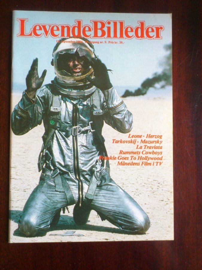 LEVENDE BILLEDER magazine side cover 15 September 1984