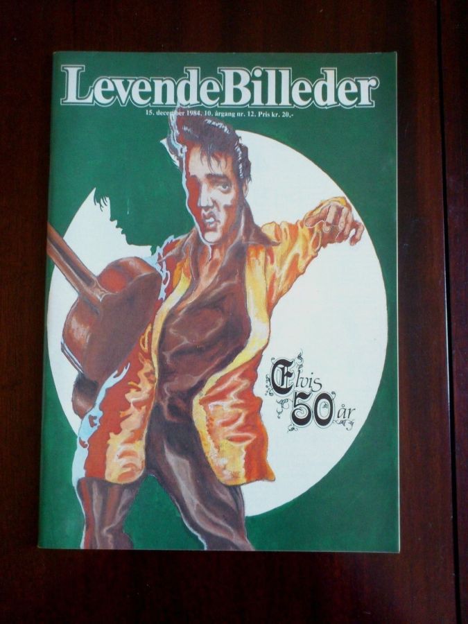 LEVENDE BILLEDER magazine side cover 15 December 1984
