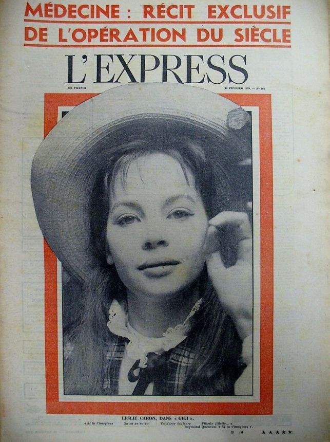 L EXPRESS magazine side cover 19 February 1959
