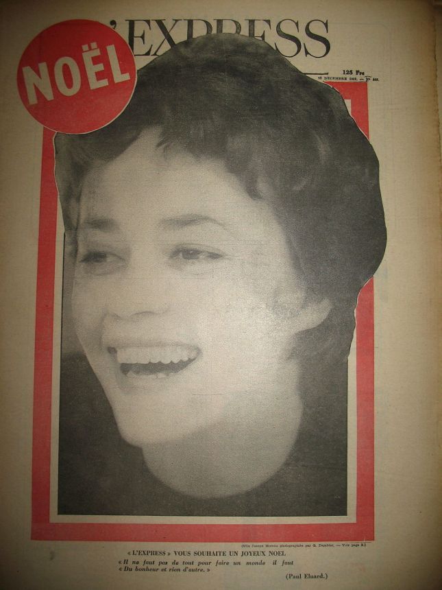 L EXPRESS magazine side cover 23 December 1959