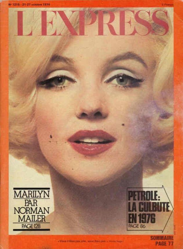 L EXPRESS magazine side cover 21 October 1974