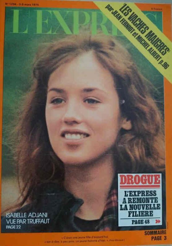 L EXPRESS magazine side cover 3 March 1975