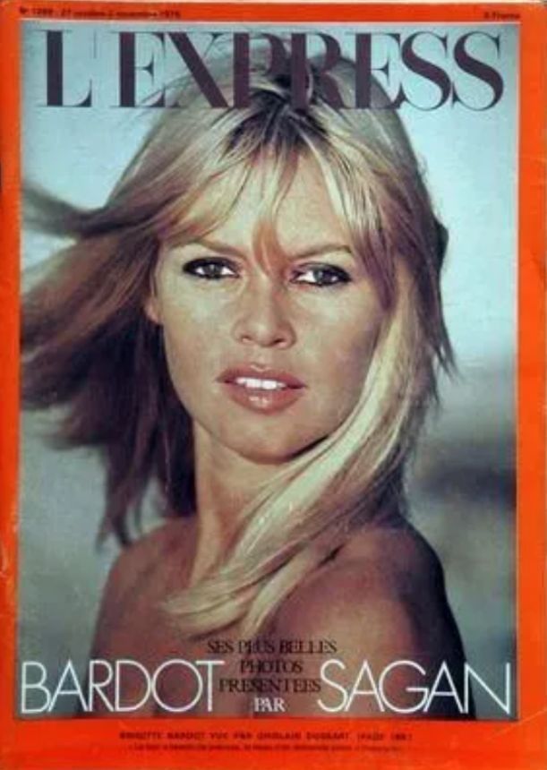 L EXPRESS magazine side cover 27 October 1975