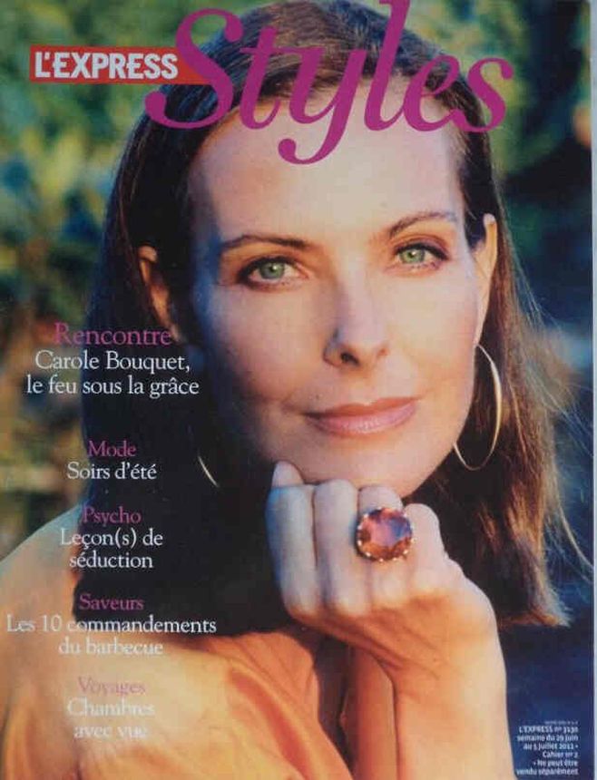 L EXPRESS magazine side cover 29 June 2011