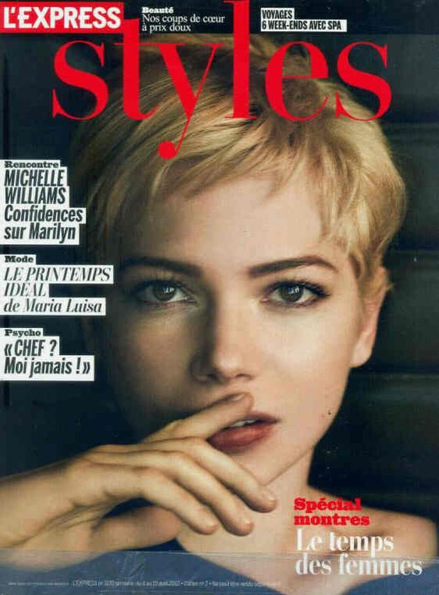 L EXPRESS magazine side cover 4 April 2012