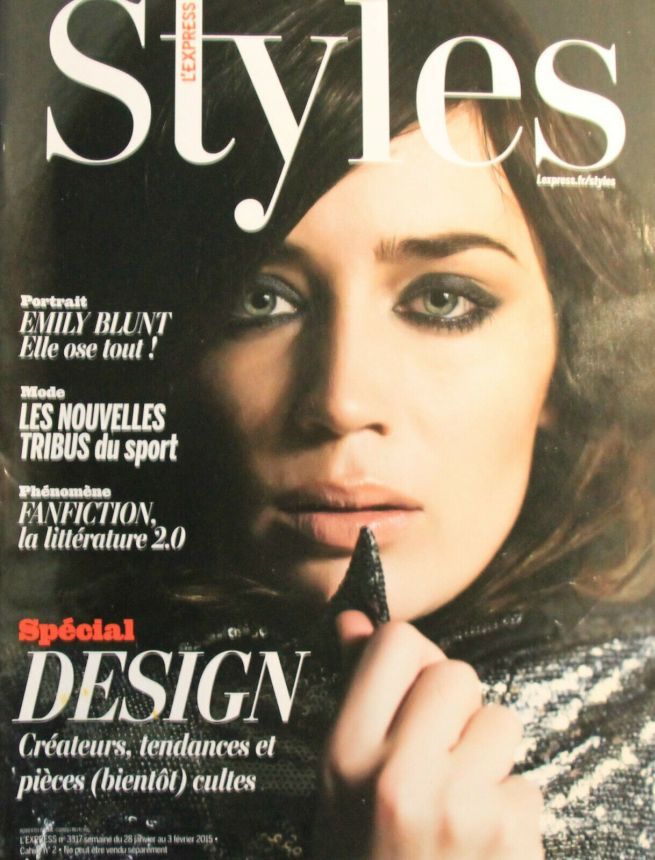 L EXPRESS magazine side cover 28 January 2015