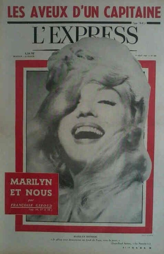 L EXPRESS magazine side cover 9 August 1963
