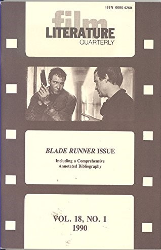 LITERATURE / FILM QUARTERLY magazine side cover Issue 69  Vol 18 No  1   1990