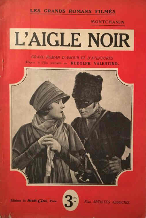 GRANDS ROMANS FILMES | LES magazine side cover Issue 3  April 1926