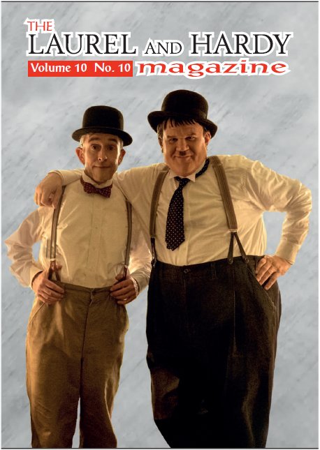 LAUREL AND HARDY MAGAZINE | THE magazine side cover  Vol 10 No 10 Autumn 2018