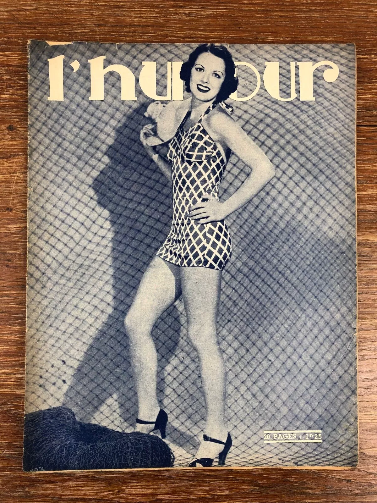 L HUMOUR magazine side cover Issue 1066 5 June 1937