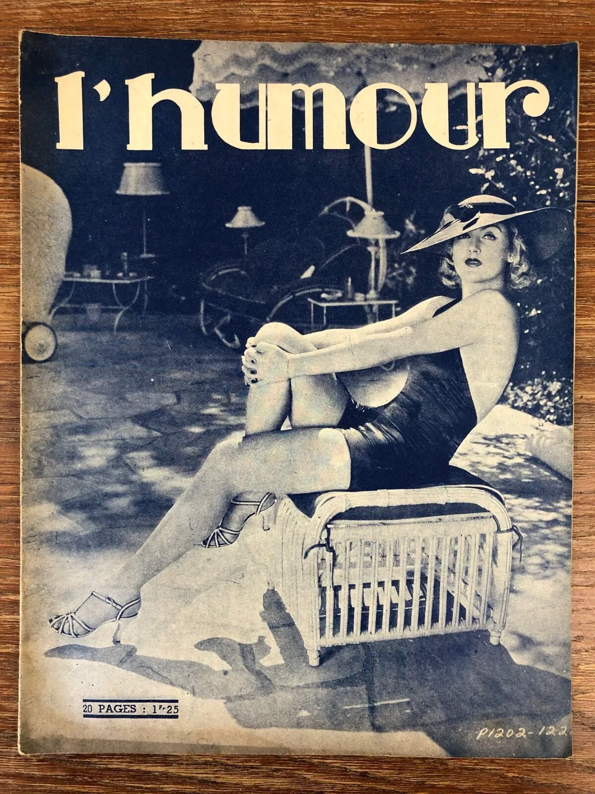 L HUMOUR magazine side cover Issue 1068 19 June 1937