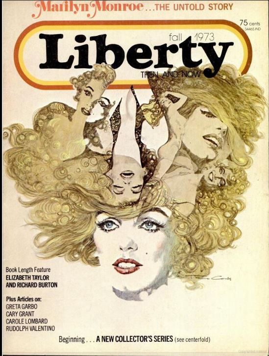 LIBERTY THEN AND NOW magazine side cover Fall 1973