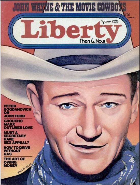 LIBERTY THEN AND NOW magazine side cover Spring 1974