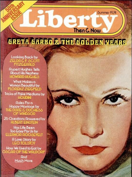 LIBERTY THEN AND NOW magazine side cover Summer 1974