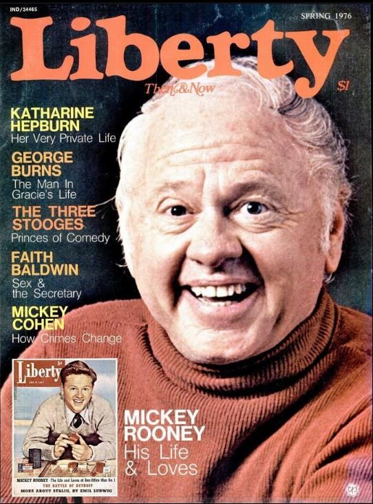 LIBERTY THEN AND NOW magazine side cover Spring 1976