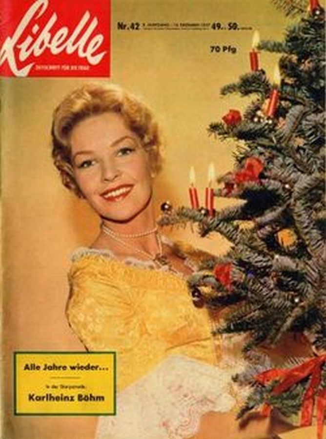 LIBELLE magazine side cover Issue 42 14 October 1957