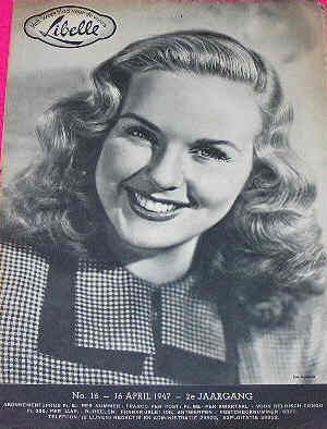 LIBELLE (BE) magazine side cover 4 June 1947