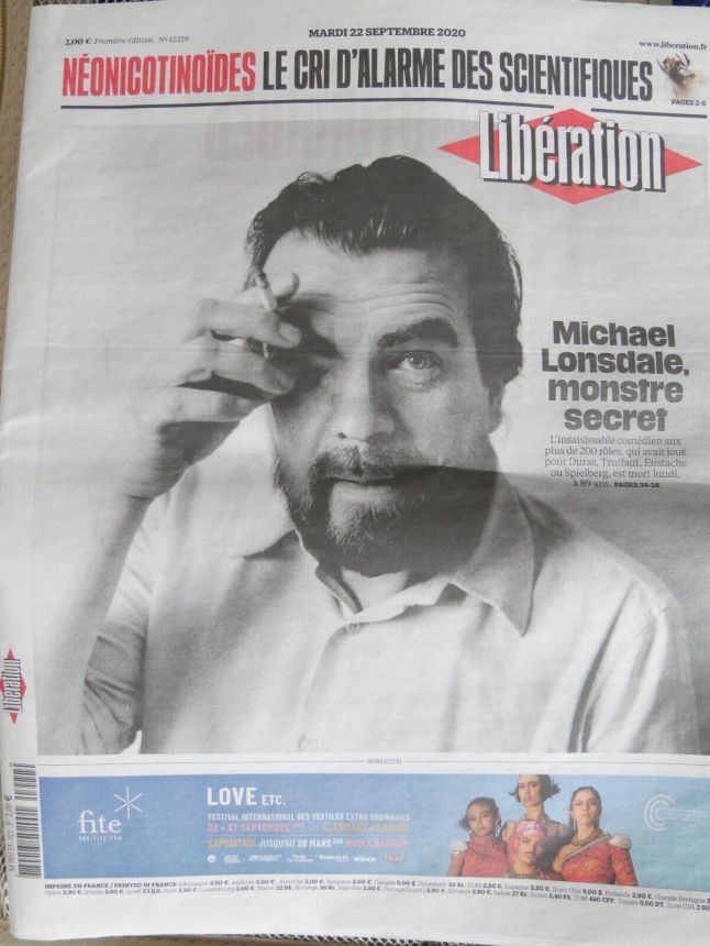 LIBERATION magazine side cover 22 September 2020