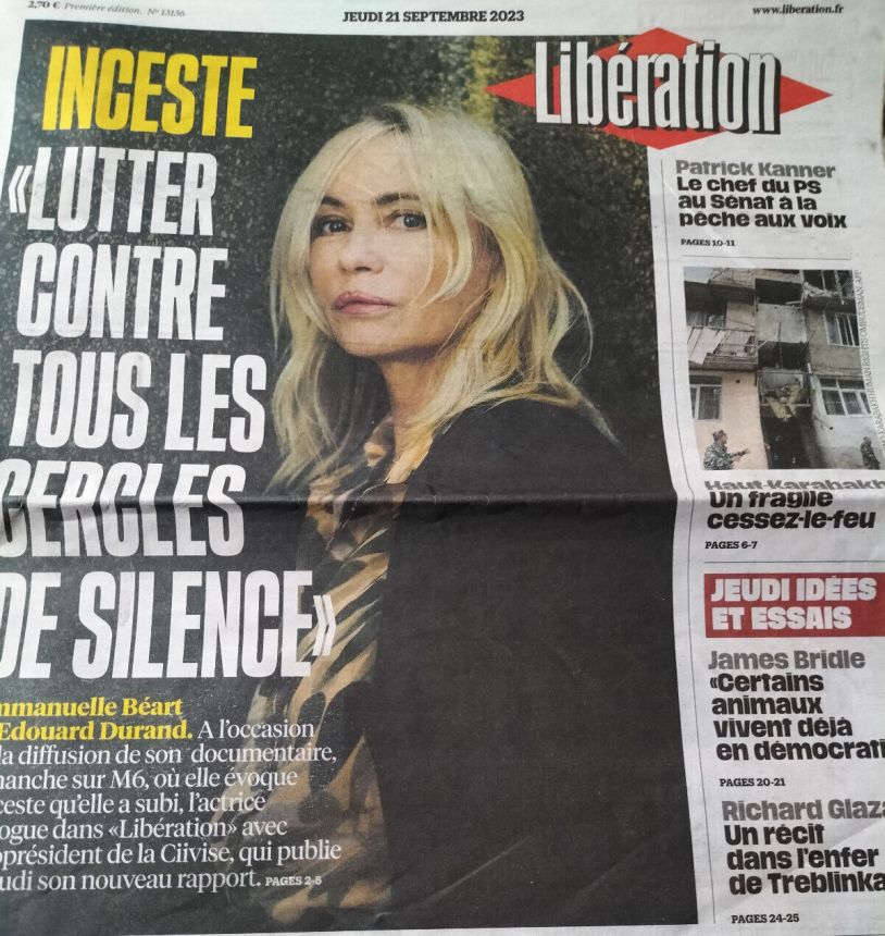 LIBERATION magazine side cover 21 September 2023