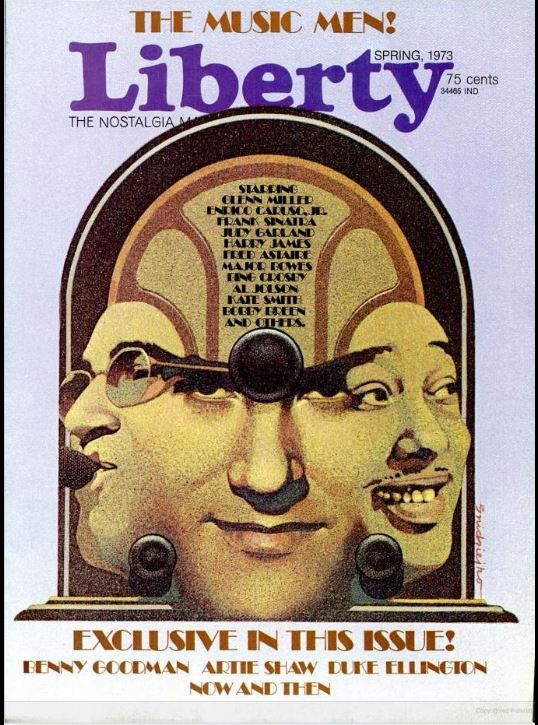 LIBERTY THEN AND NOW magazine side cover Spring 1973