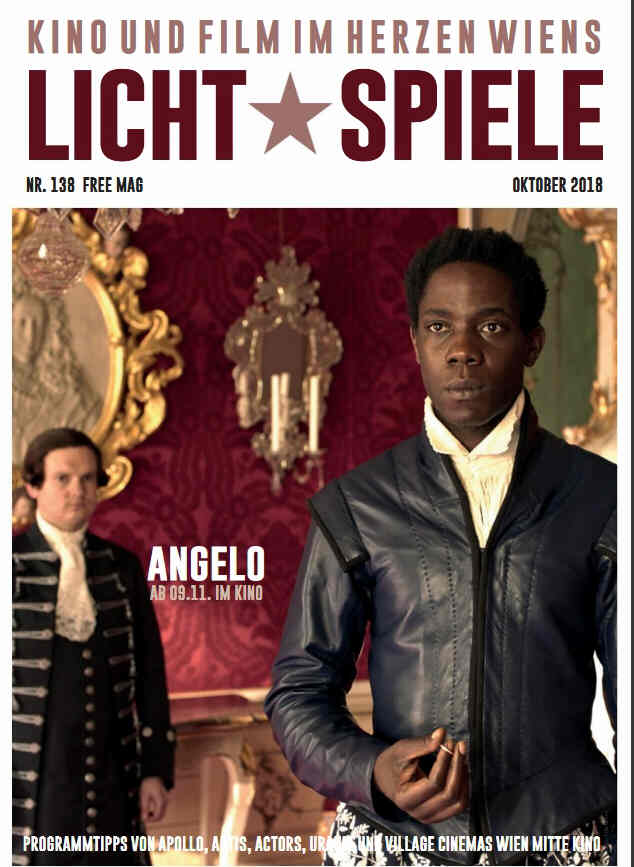 LICHT SPIELE magazine side cover  October 2018