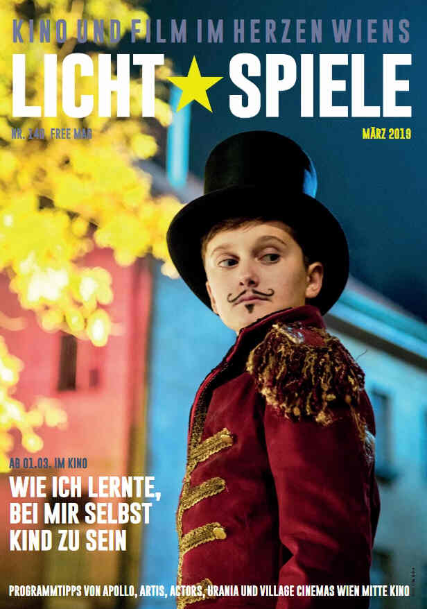 LICHT SPIELE magazine side cover Issue 140  March 2019
