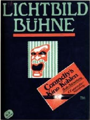 LICHTBILD-BUHNE (LBB) magazine side cover  