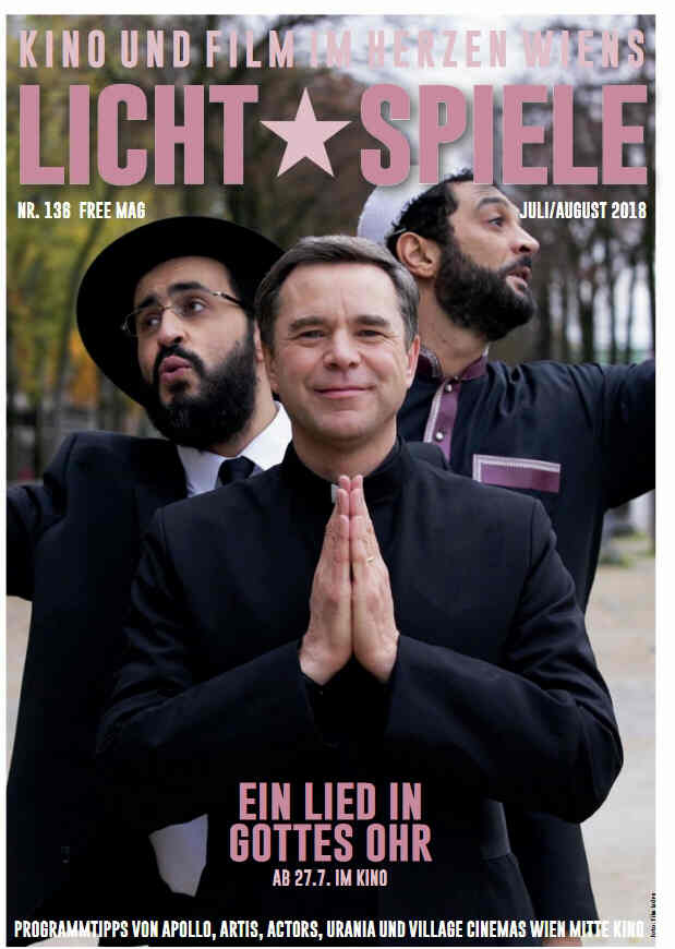 LICHT SPIELE magazine side cover  July/August 2018