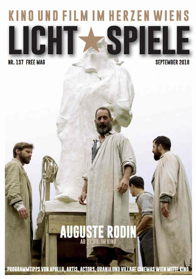 LICHT SPIELE magazine side cover  September 2018