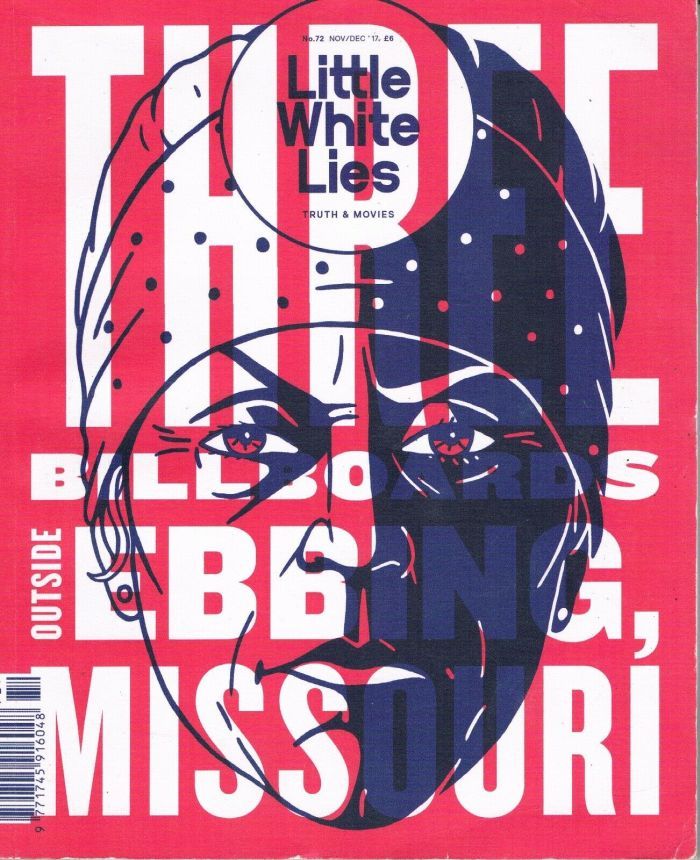 LITTLE WHITE LIES magazine side cover Issue 72  November/December 2017