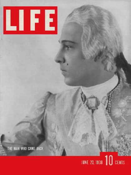 LIFE magazine side cover 20 June 1938