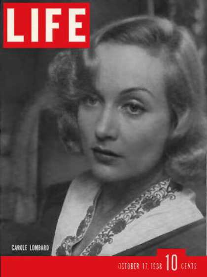 LIFE magazine side cover 17 October 1938