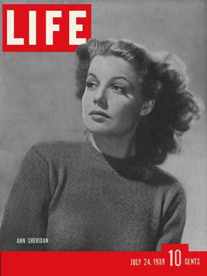 LIFE magazine side cover 24 July 1939