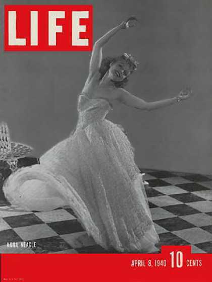 LIFE magazine side cover 8 April 1940
