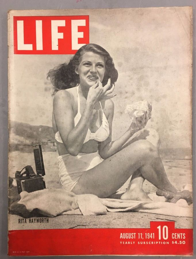 LIFE magazine side cover 11 August 1941