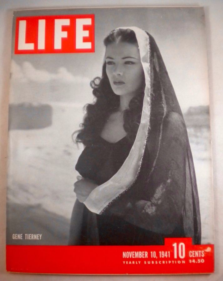 LIFE magazine side cover 10 November 1941