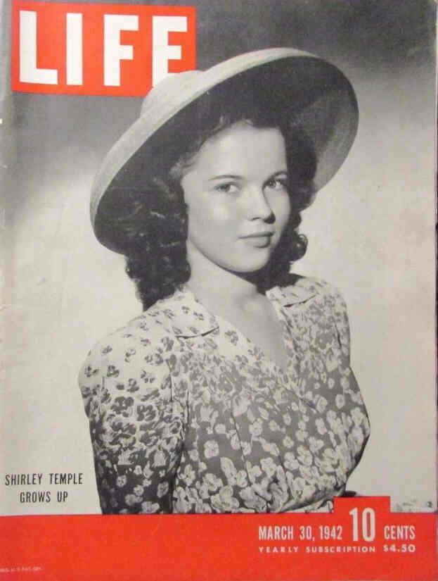 LIFE magazine side cover 30 March 1942