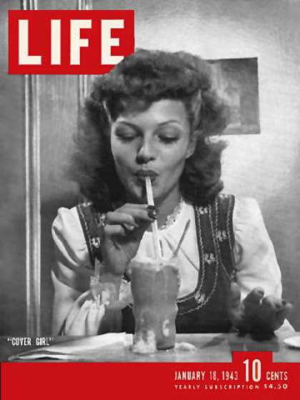 LIFE magazine side cover 18 January 1943