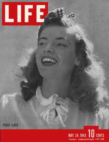 LIFE magazine side cover 24 May 1943