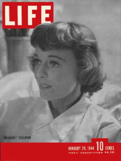 LIFE magazine side cover 24 January 1944