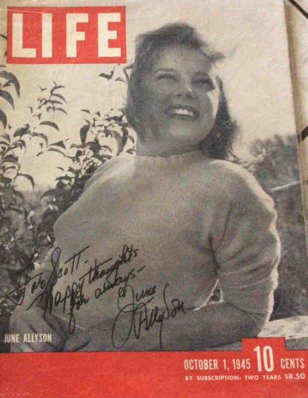 LIFE magazine side cover 1 October 1945