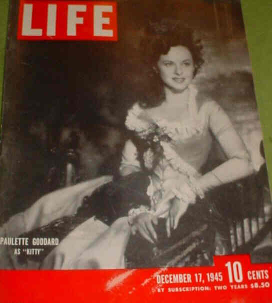 LIFE magazine side cover 17 December 1945