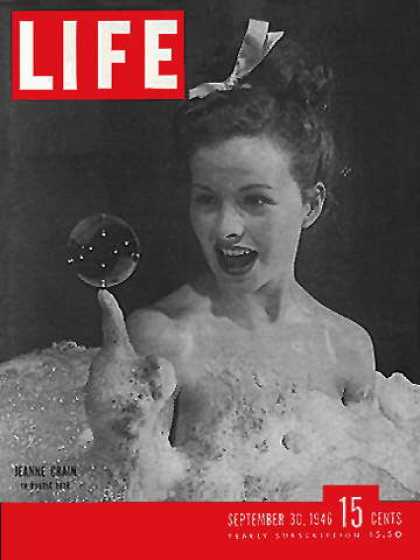 LIFE magazine side cover 30 September 1946