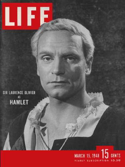 LIFE magazine side cover 15 March 1948