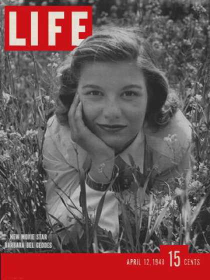 LIFE magazine side cover 12 April 1948