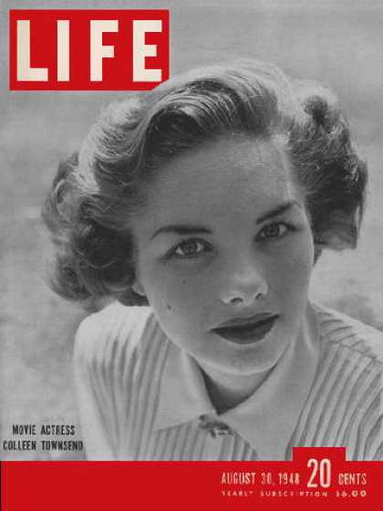 LIFE magazine side cover 30 August 1948