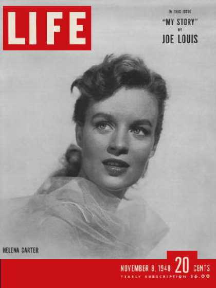 LIFE magazine side cover 8 November 1948