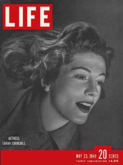 LIFE magazine side cover 23 May 1949
